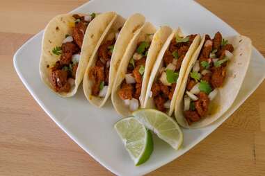 Tacos de Trompo at El Agave Azul Davie