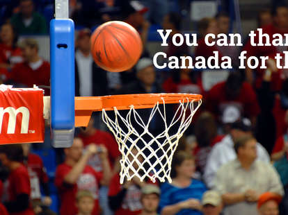 Basketball is from Canada
