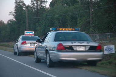 dominos stopped by police