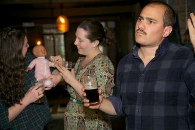Baby in bar