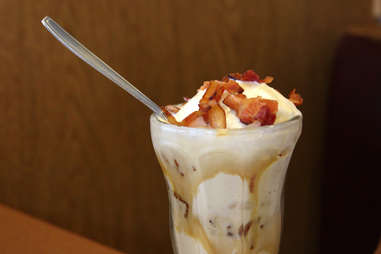 Denny's bacon milkshake