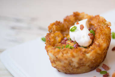 Who needs potato skins when we've got tater tots? Oh, wait...