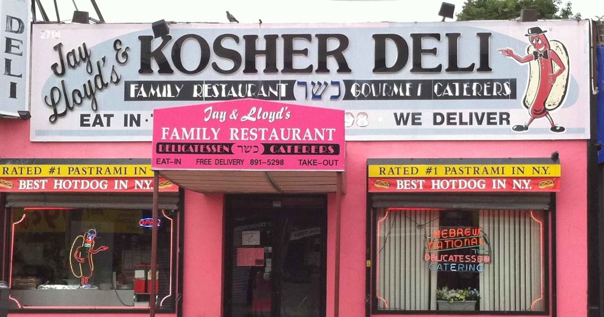 Jay and Lloyd's Kosher Deli A New York, NY Restaurant.