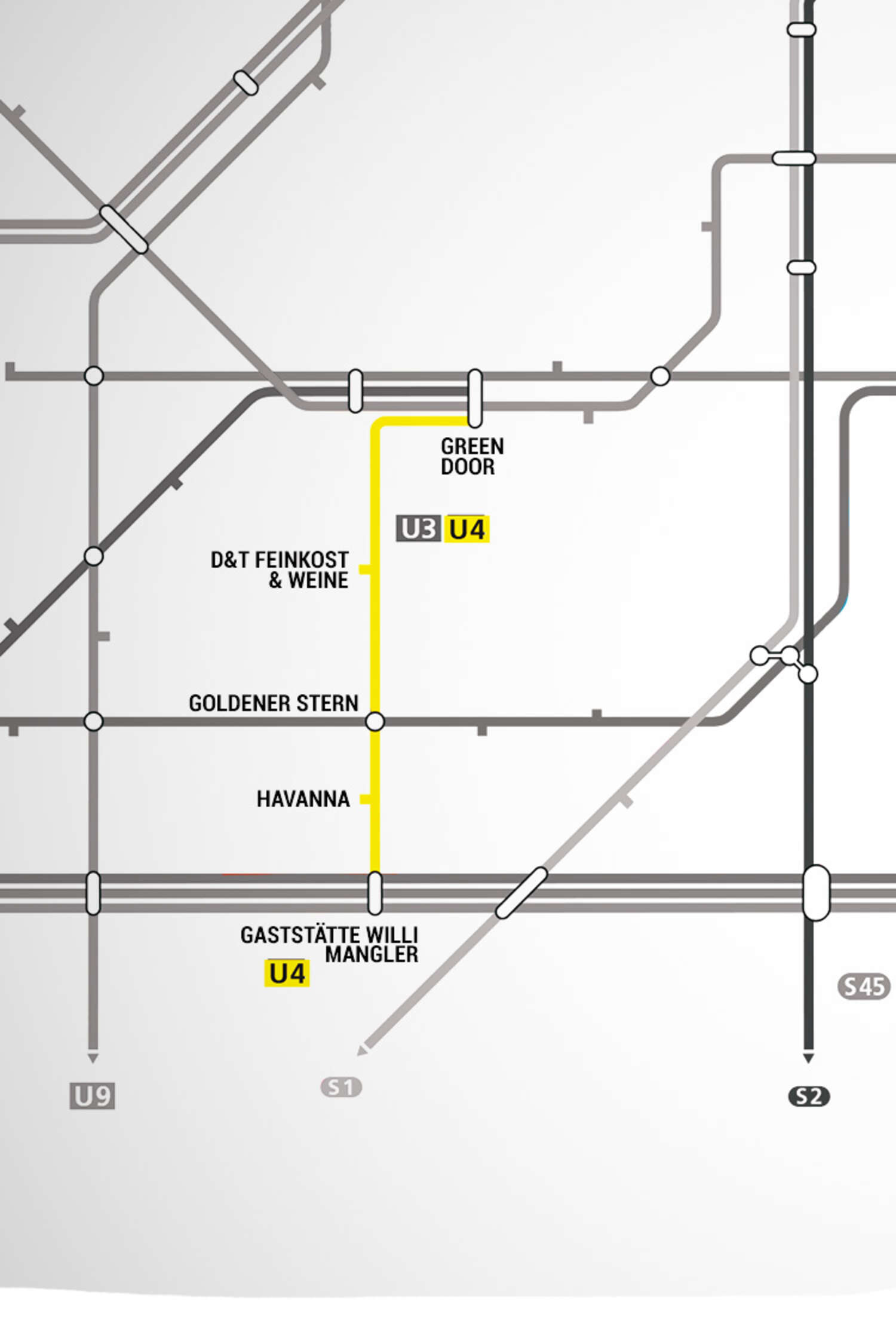 Berlin UBahn Map Map With Bars Near Every Stop Thrillist