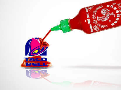 taco bell sriracha menu