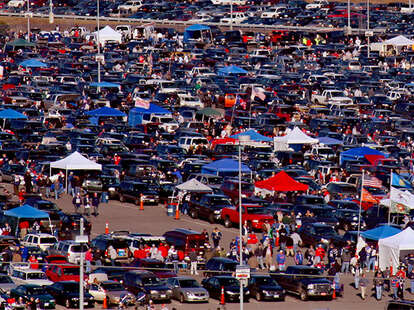 Own the parking lot - Thrillist