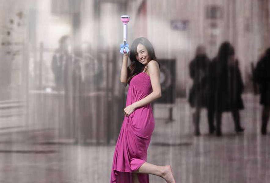 Airpowered Umbrella New Umbrella Won't Turn Inside Out Thrillist