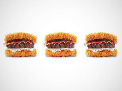 doubledown kfc cheeseburger