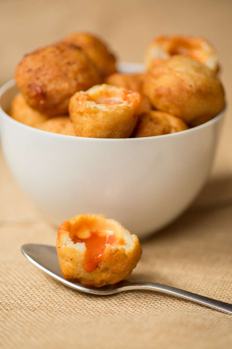 Grilled Cheese Tomato Soup Dumplings — Thrillist Recipes