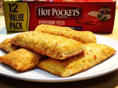 Pepperoni pizza Hot Pockets