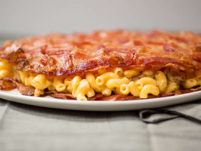 Bacon Mac and Cheese Quesadilla — Thrillist Recipes