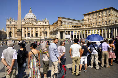 People enjoying a tourist card