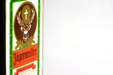 Is there deer blood deals in jagermeister