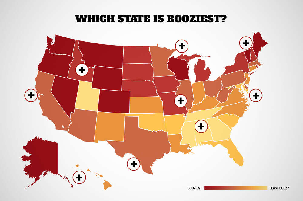 Booziest spots: NJ towns most packed with bars, liquor stores