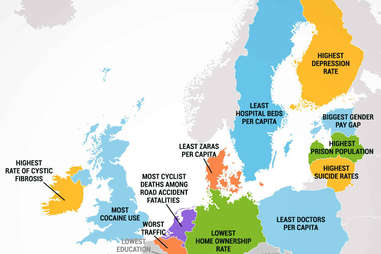 What every European country is worst at - Thrillist