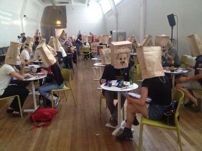 Paper Bag Speed dating