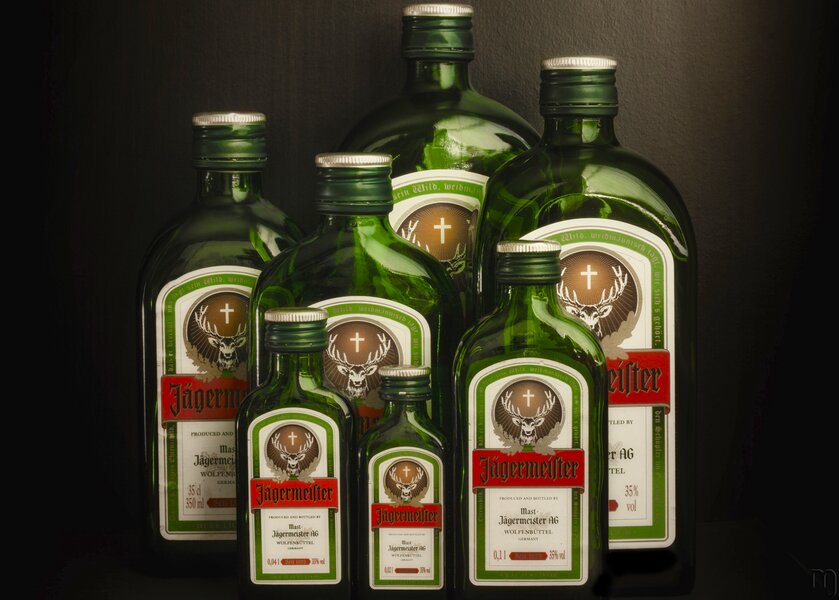 Jager alcohol clearance content