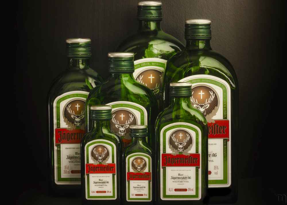 What is the sugar content of Jagermeister?