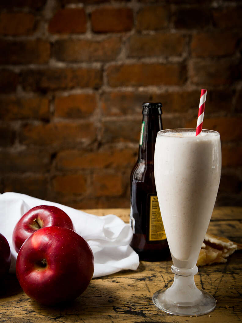 Hard Apple Cider Milkshake — Thrillist Recipes
