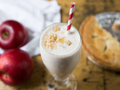 Hard Apple Cider Milkshake — Thrillist Recipes