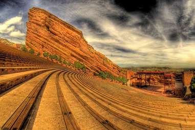 red rocks