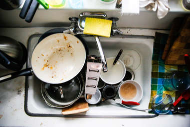 dirty dishes