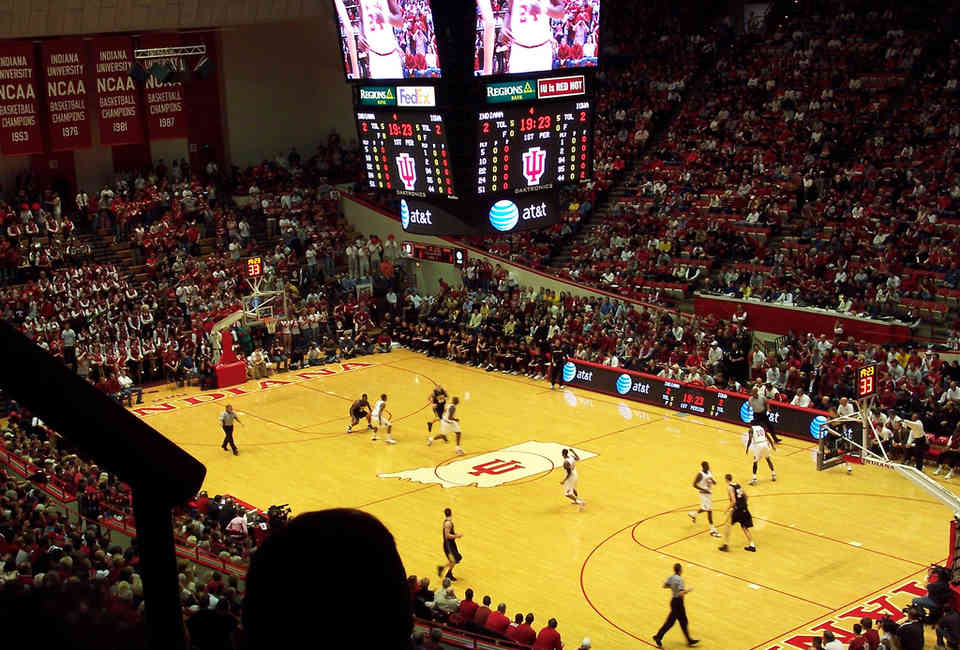 Best College Basketball Arenas Allen Fieldhouse The Palestra
