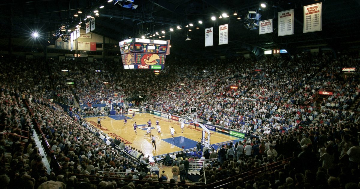 Best College Basketball Arenas Allen Fieldhouse The Palestra