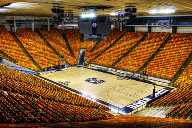 cool college basketball courts