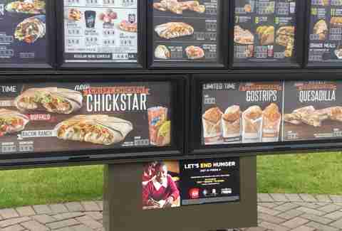 Taco Bell Crispy Chicken Menu - Thrillist