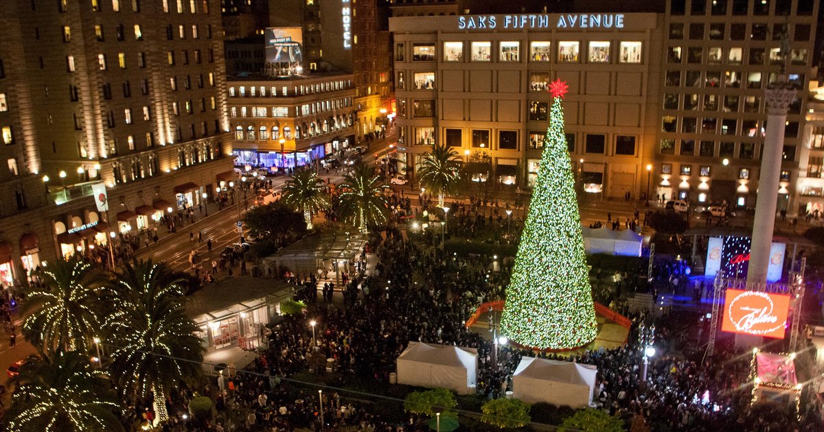 sf holiday events union square christmas tree santacon sf holiday events union square christmas tree santacon