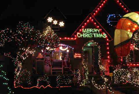 Christmas Lights - Best-Decorated Streets in the - Thrillist