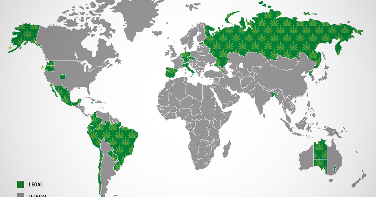 Which countries in the world is marijuana legal? Thrillist