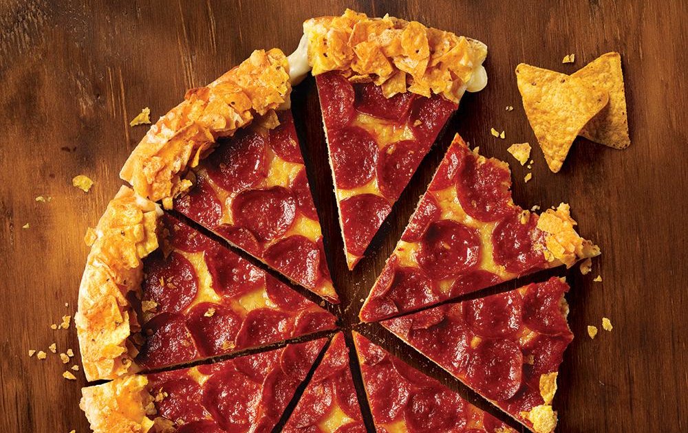 Pizza Hut Doritos Crunchy Crust Pizza - Thrillist
