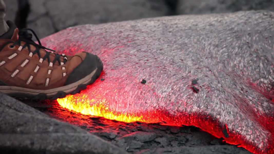 This Video Shows What Happens When You Step On Lava Thrillist 