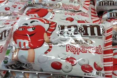 White Chocolate Peppermint M&M's