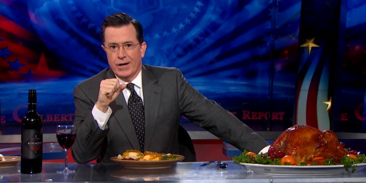 Stephen Colbert's Best Food and Drink Sketches on The Colbert Report ...