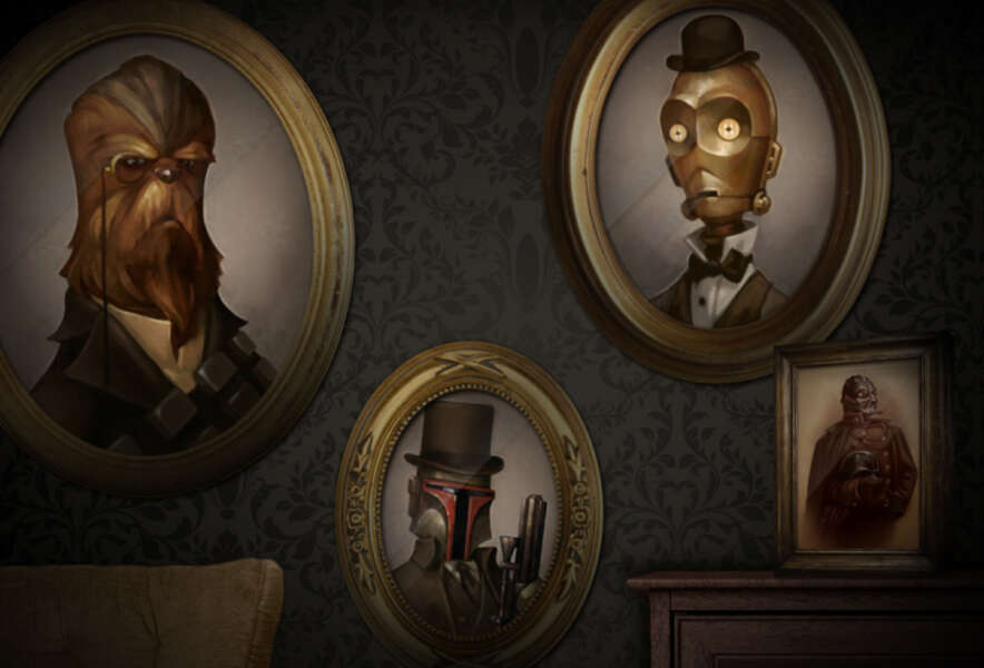 Victorian Star Wars Art - Own - Thrillist San Francisco