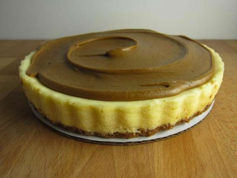 Trader Joe's Speculoos Cookie Butter Cheesecake Thrillist