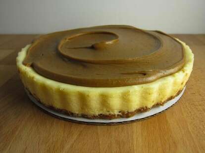 Trader Joe's cookie butter cheesecake