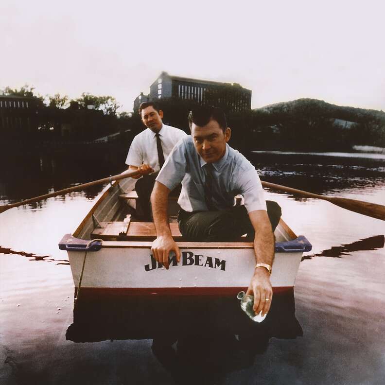 Rowing on the bottling lake