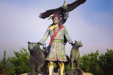 Seminole statue