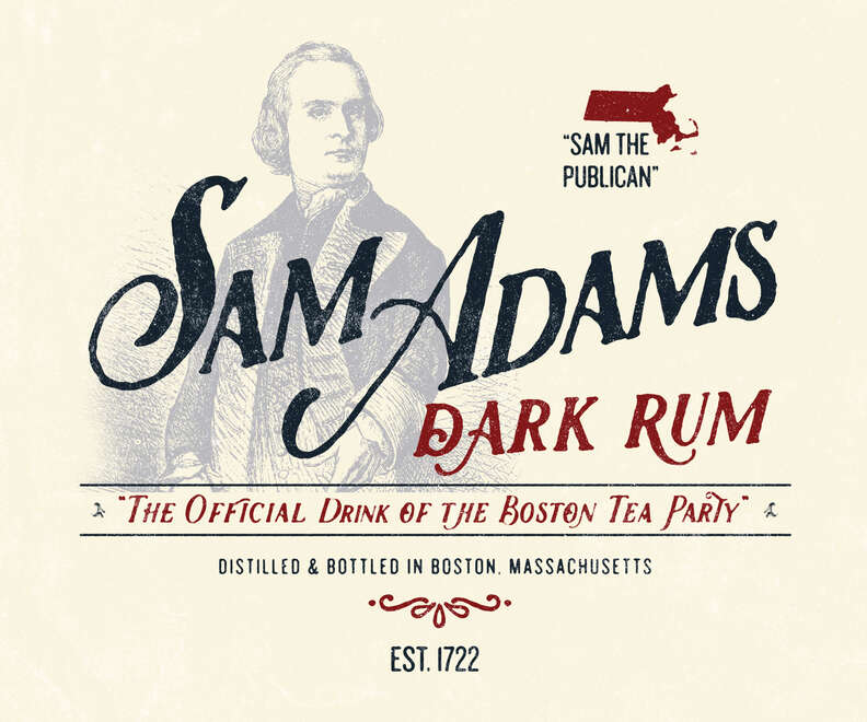Adams' dark rum