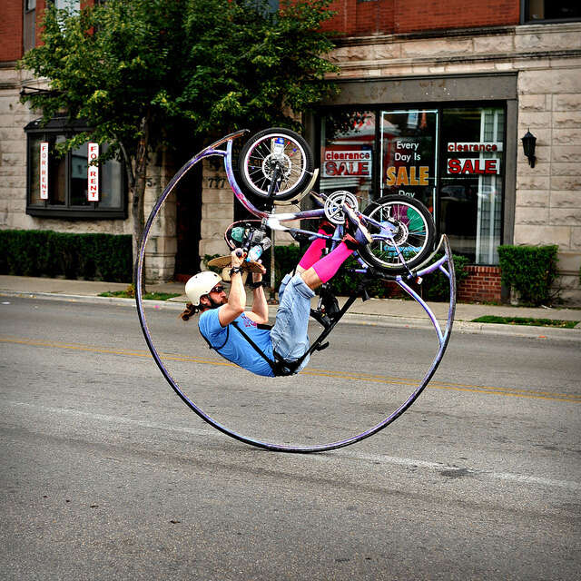 circle bike dude