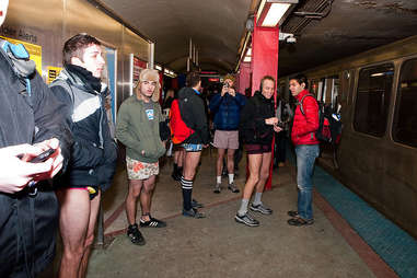 no pants subway ride