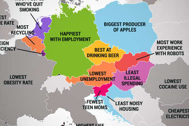 What Every European Country Is Best At -- The Best Things About EU Nations  - Thrillist