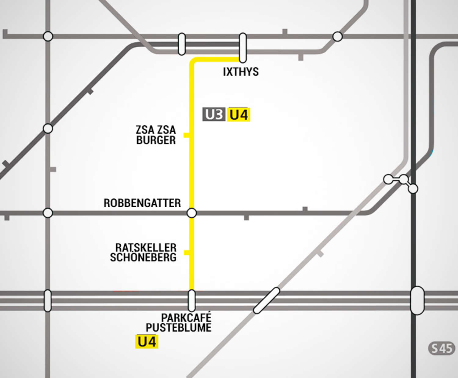 Berlin UBahn Restaurant Map Berlin Restaurants Near
