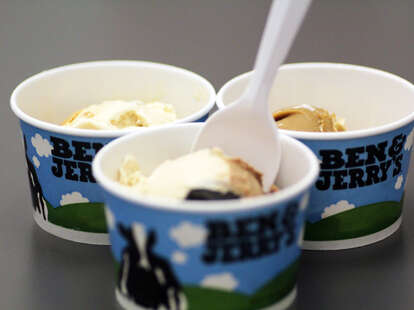 Ben & Jerry's new Cores samples