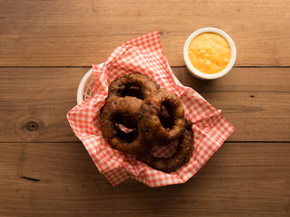 Bacon-wrapped Onion Rings - Thrillist Recipes