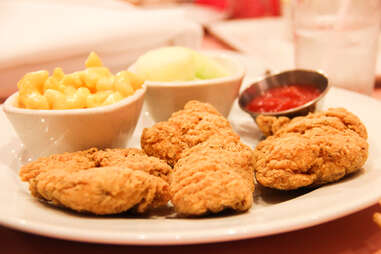 chicken nuggets at American Girl Bistro